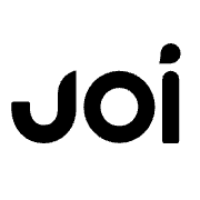 JOI AI logo JOI AI logo with a black joi wordmark on a white rounded square